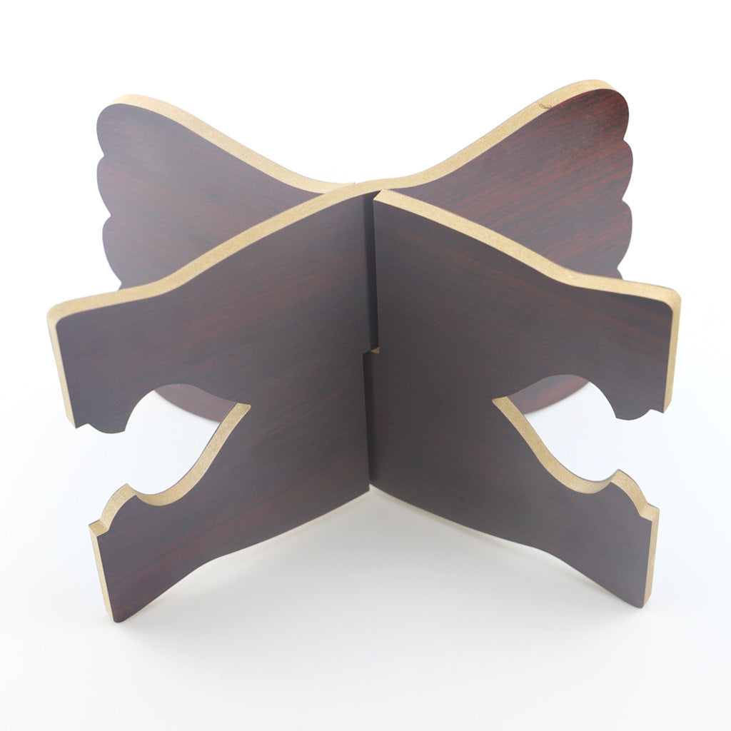 Wooden Eid Mubarak Al-Fitr Bible Book Holder