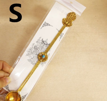 Buddhist supplies Tibetan pure copper fire offering spoon