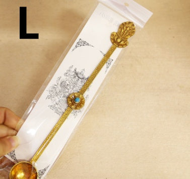 Buddhist supplies Tibetan pure copper fire offering spoon