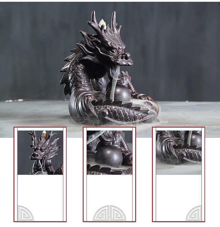 Creative Back Flow Incense Burner Smoke Will Back Flow Buddhist Supplies Incense Burner Creative Gifts