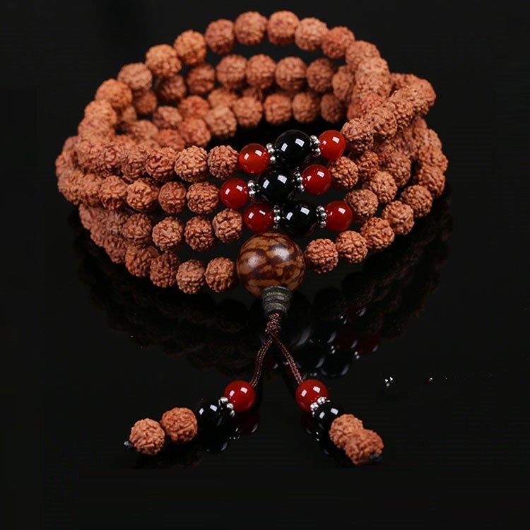 Five-petal Buddhist Bead Bracelet