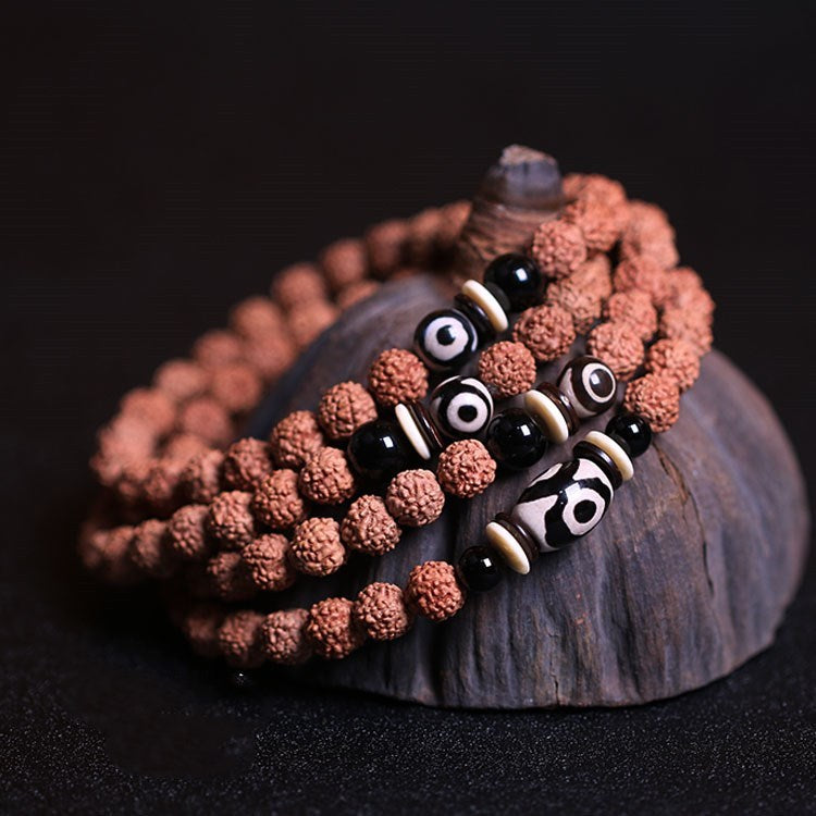 Five-petal Buddhist Bead Bracelet