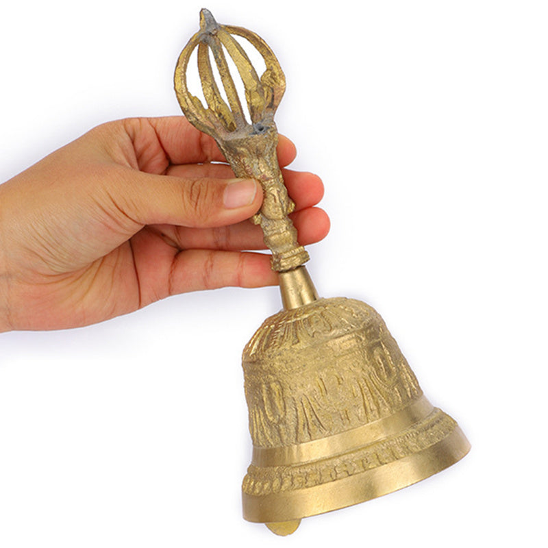 Copper Bells Hand Bells Buddhist Bells Metal Hand Bells
