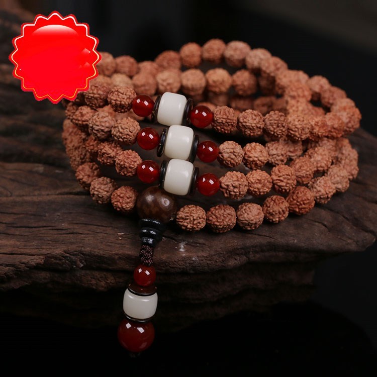 Five-petal Buddhist Bead Bracelet