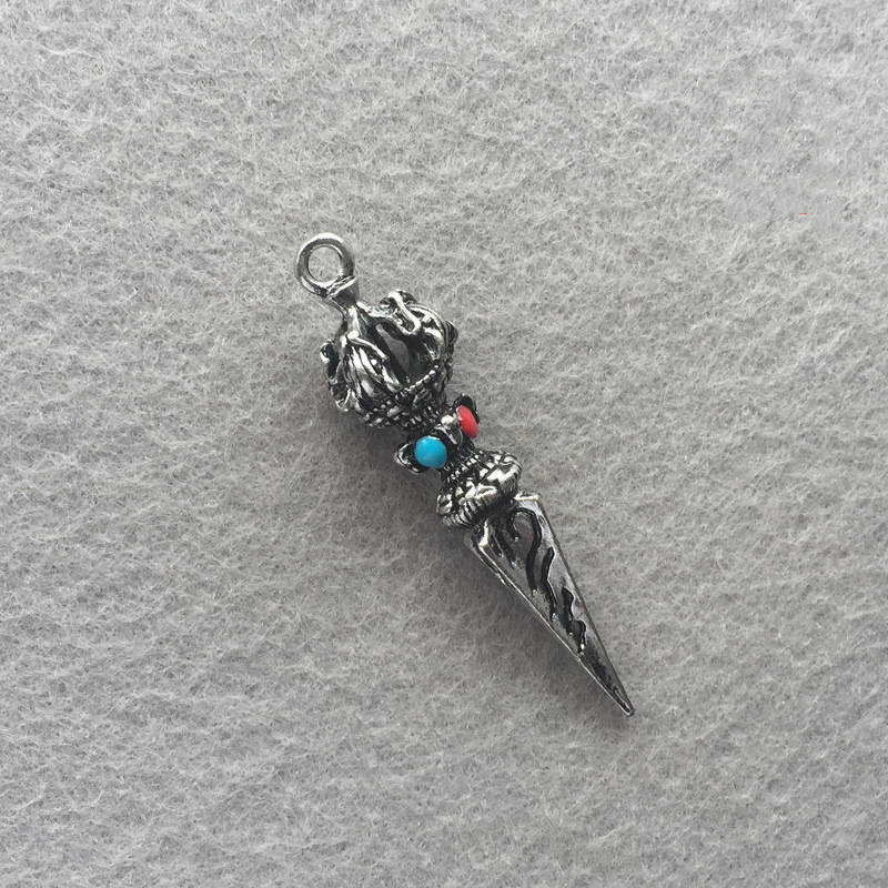 Tibetan Buddhist Beads Accessories Tantric Patriarchal Instrument Vajra Pendant
