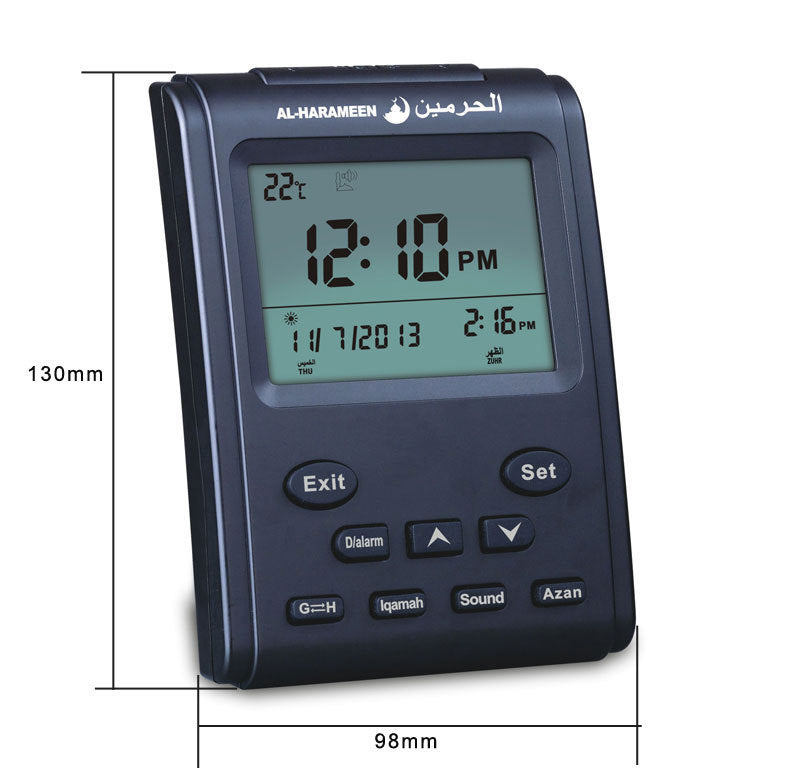 Muslim Clock Arabian Desktop Alarm Desk