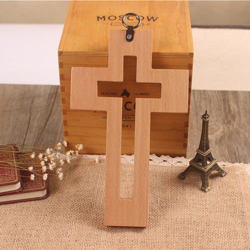 Wooden Church Cross Ornaments