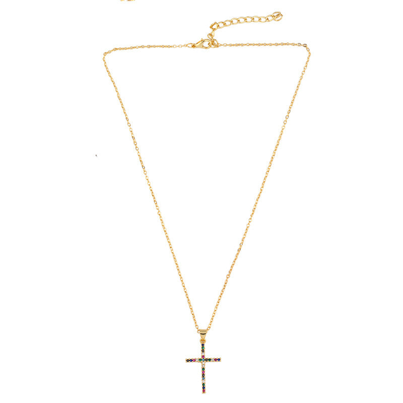 Cross Love Pendant Necklace