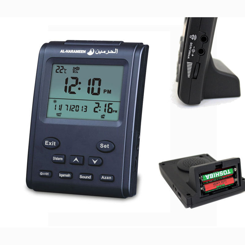 Muslim Clock Arabian Desktop Alarm Desk