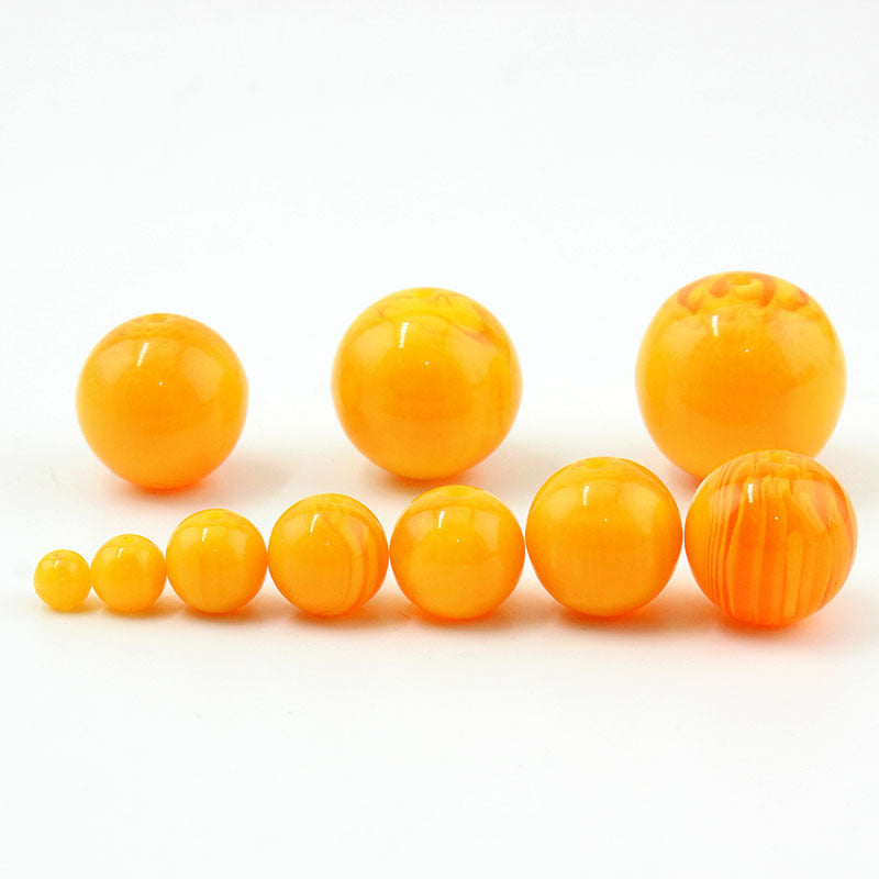 Beeswax Round Beads 6mm-20mm Loose Buddhist Beads Jewelry