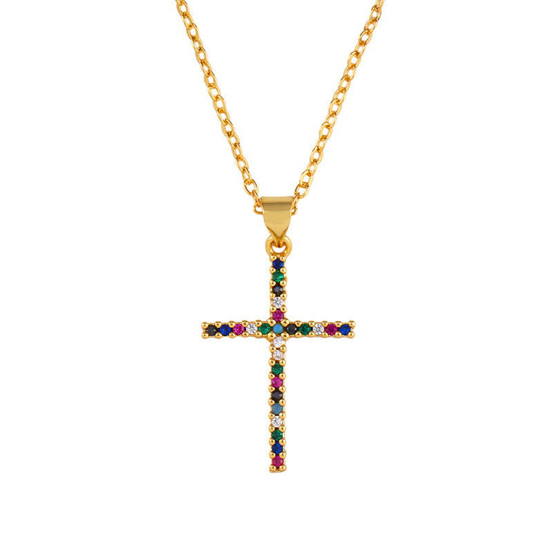 Cross Love Pendant Necklace