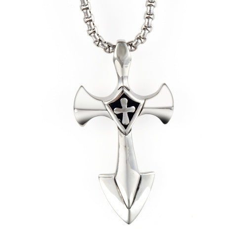 Stainless Steel Necklace Cross
