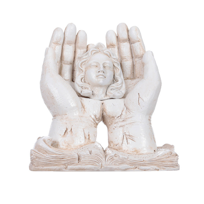 Creative Western Religion God Holding Prayer Christ Our Lady Shou