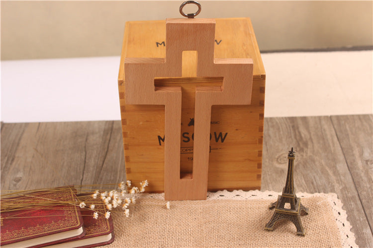 Wooden Church Cross Ornaments