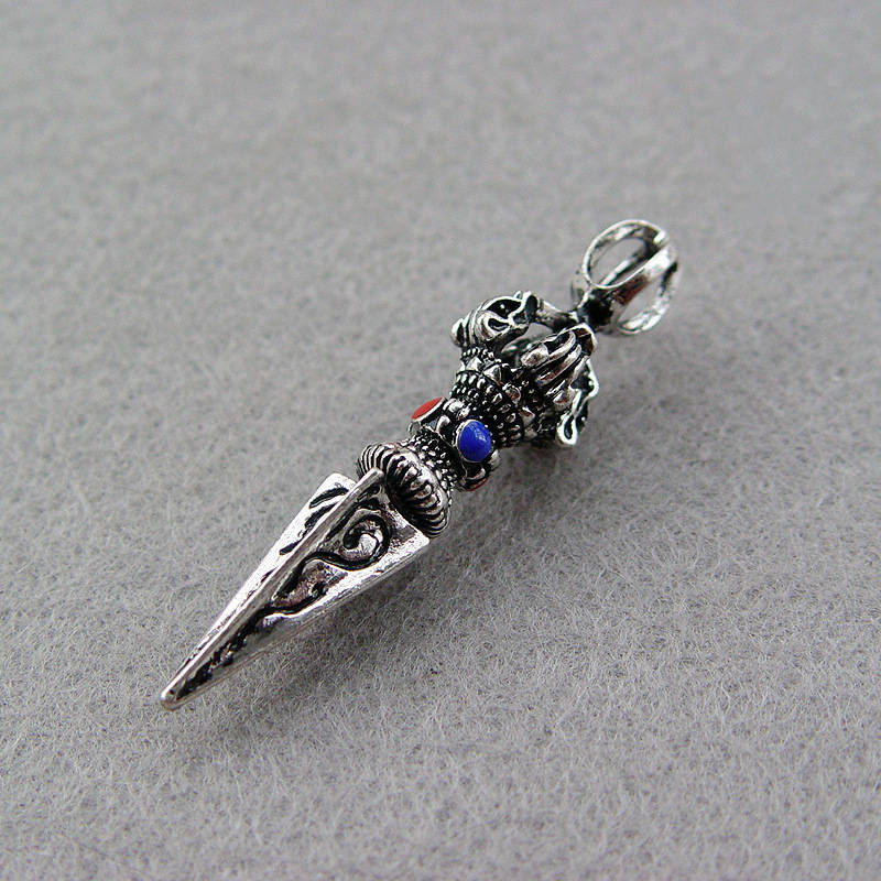 Tibetan Buddhist Beads Accessories Tantric Patriarchal Instrument Vajra Pendant