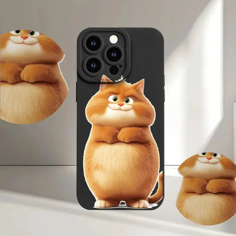 Halloween Glowing Kitten Phone Case, Compatible with iPhone 17/17 Pro... Waterproof, Shockproof, Scratch Resistant Phone case