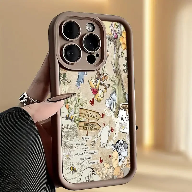 High-End Fashionable Halloween Pattern TPU Waterproof Mobile Phone Case for iPhone X/XS/15/16/17 Plus Pro Max Protection