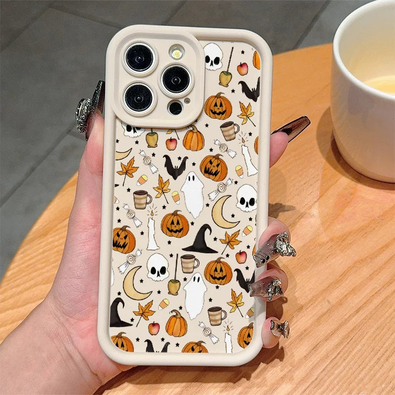 Halloween Glowing Kitten Phone Case, Compatible with iPhone 17/17 Pro... Waterproof, Shockproof, Scratch Resistant Phone case
