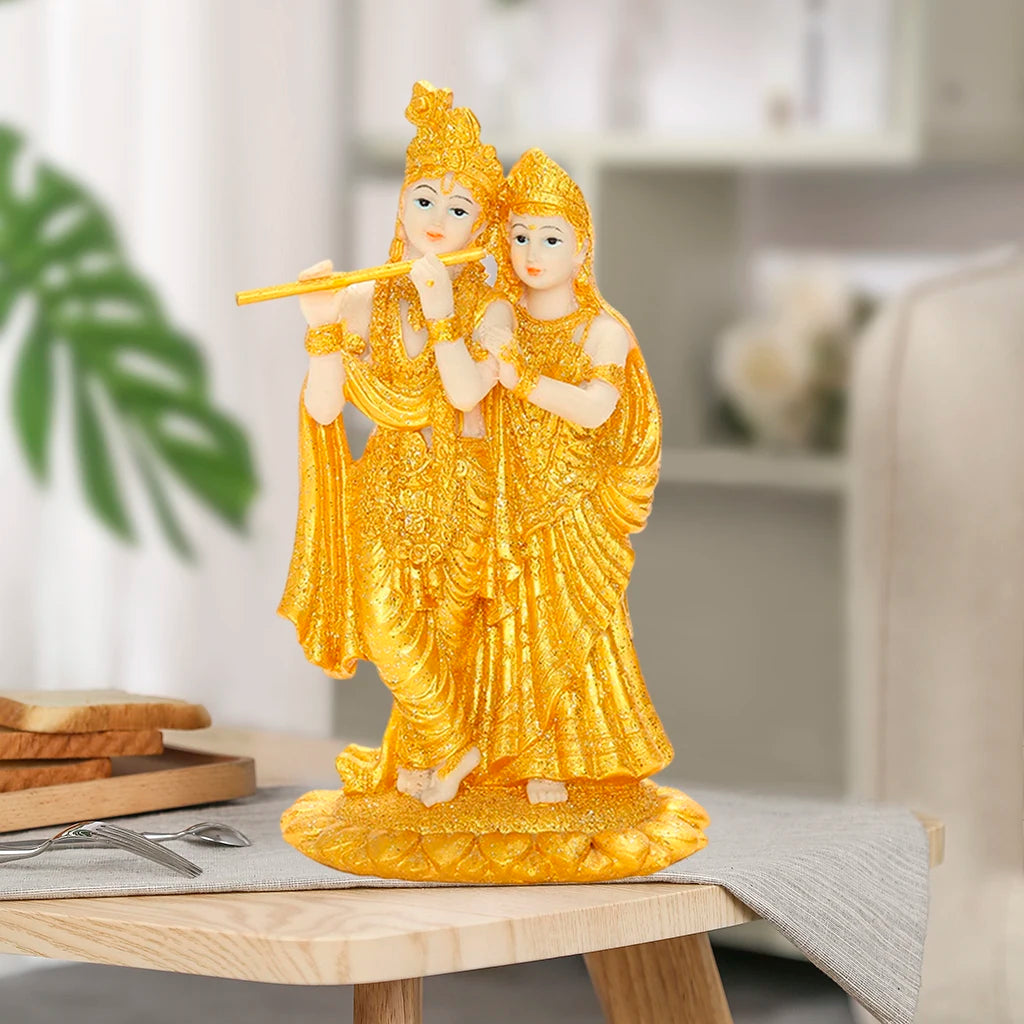 Resin Figurine Hindu God Goddess Decor Gifts Hindu Deity Hindu Decors Spiritual Sculpture Indian Buddha Statue for Altar Diwali
