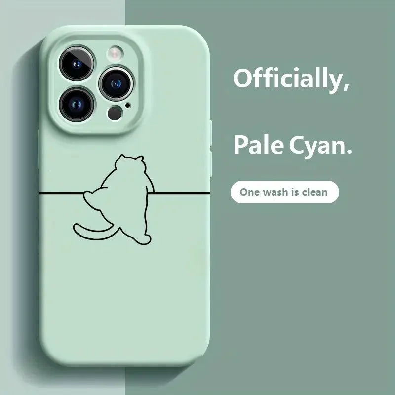 Customizable Halloween Ghost Cartoon Pattern Mobile Phone Case for iPhone 17/16/15 Matte Finish Waterproof Shockproof Drop-Proof