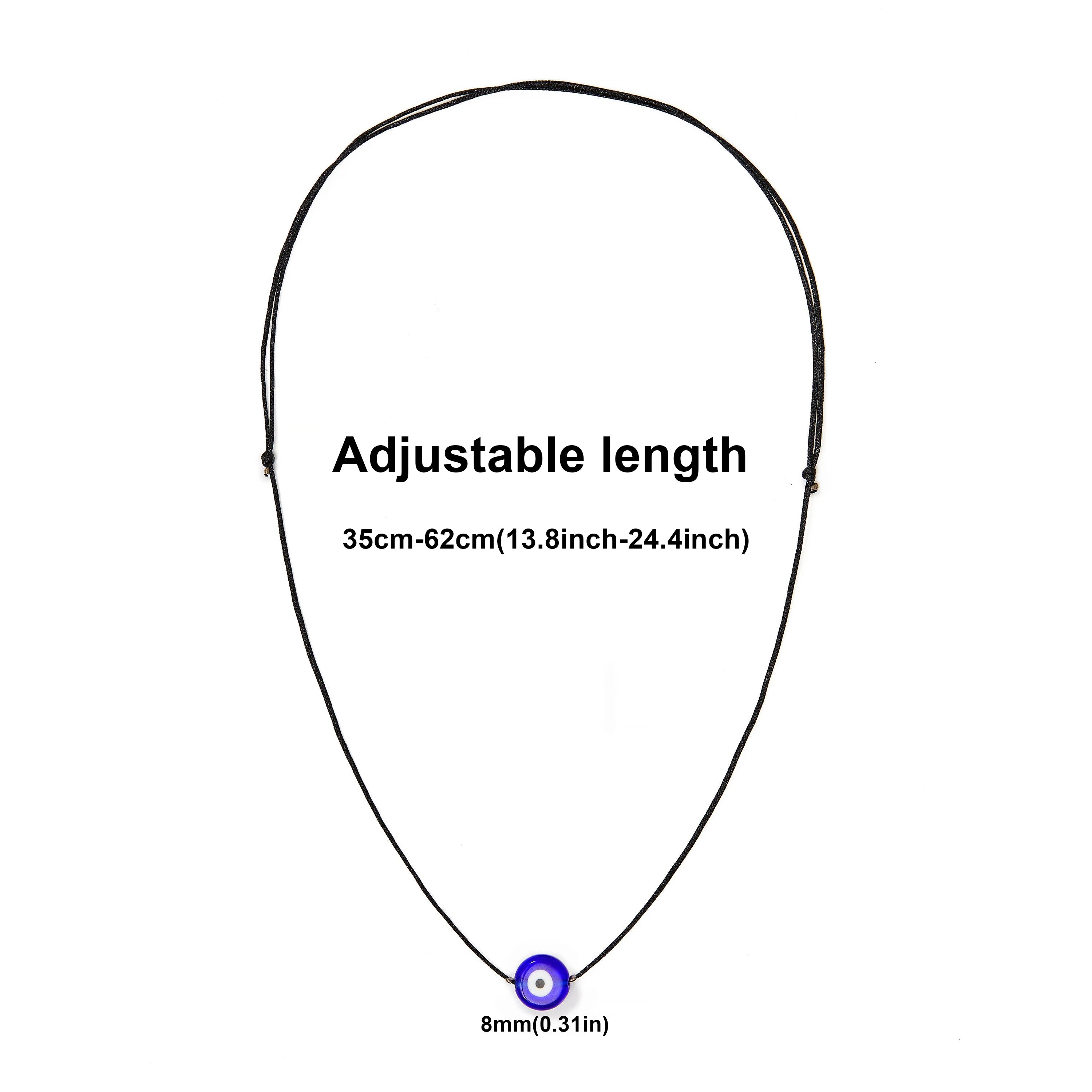 Evil Eye Necklace, Evil Eye Choker Evil Eye Pendant Handmade Jewelry Necklace Evil Eye Protection Necklace Spiritual Necklace