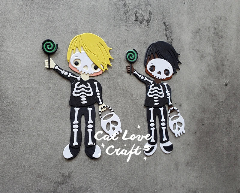 Catlove Halloween Ghost Costume Metal Cutting Dies Scrapbooking Stencil Die Cuts Card Making Craft Embossing New Dies For 2020