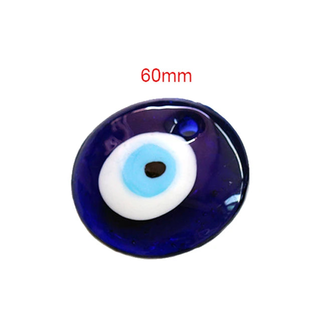 Evil Eye Charms For Jewelry Making Glass Lucky Eye Blue Turkish Pendant For keychain Necklace DIY Jewelry Accessories