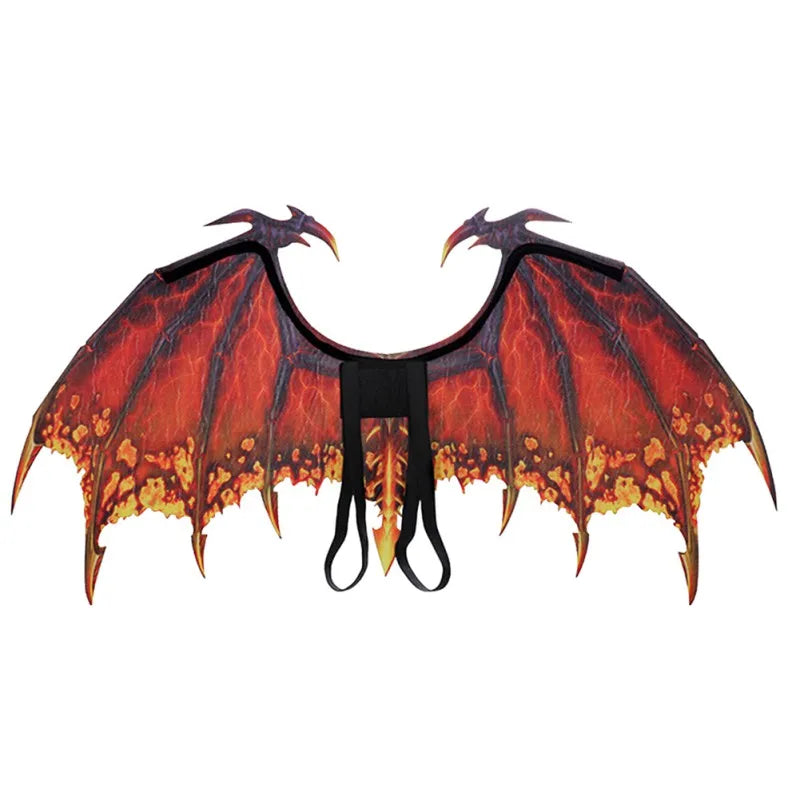 Dragon Wing Adult Boy and Girl Kids Halloween Decoration Carnival Party Animal Costumes Masquerade Cosplay Dragon Wing Props