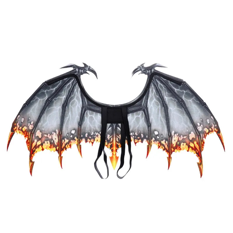 Dragon Wing Adult Boy and Girl Kids Halloween Decoration Carnival Party Animal Costumes Masquerade Cosplay Dragon Wing Props