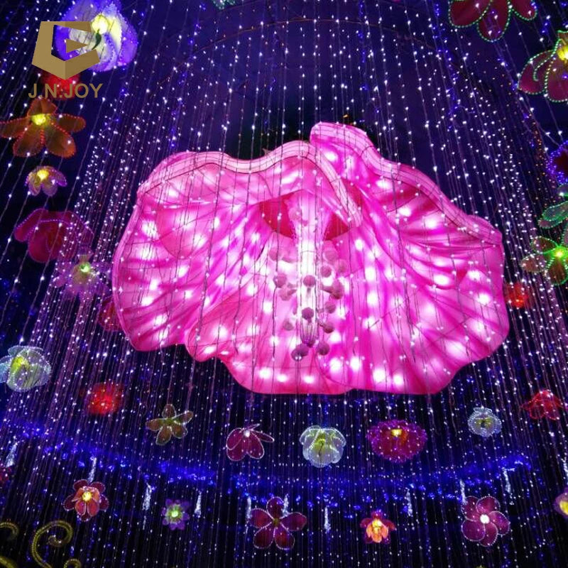Beautiful Outdoor Waterproof Fabric Chinese Lantern