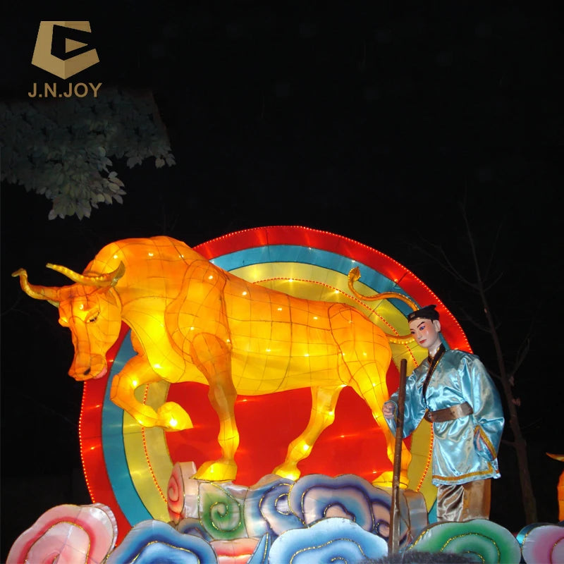 Beautiful Outdoor Waterproof Fabric Chinese Lantern