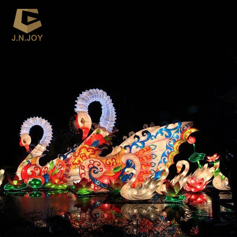 Beautiful Outdoor Waterproof Fabric Chinese Lantern