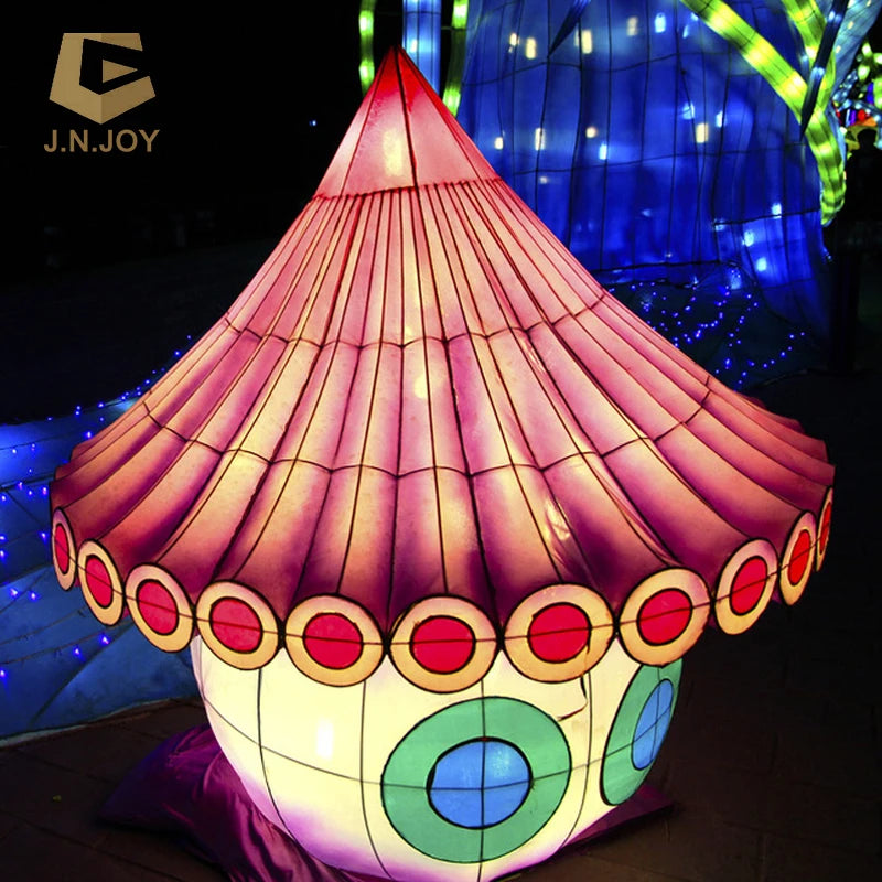 Beautiful Outdoor Waterproof Fabric Chinese Lantern