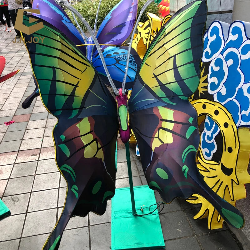 Beautiful Outdoor Waterproof Fabric Chinese Lantern