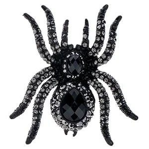 YACQ Spider Brooch Pin Pendant Halloween Christmas Party Jewelry Gifts Decoration for Women Girls Her Wife Mom BA12 Dropshipping