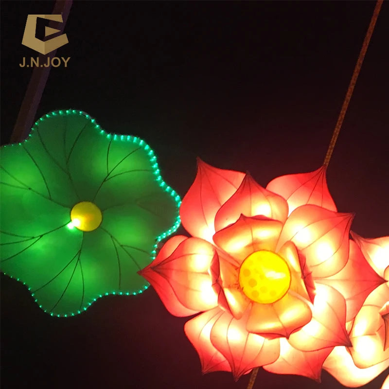 Beautiful Outdoor Waterproof Fabric Chinese Lantern