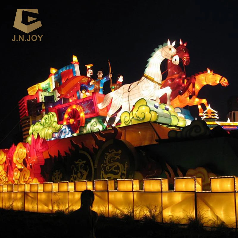 Beautiful Outdoor Waterproof Fabric Chinese Lantern