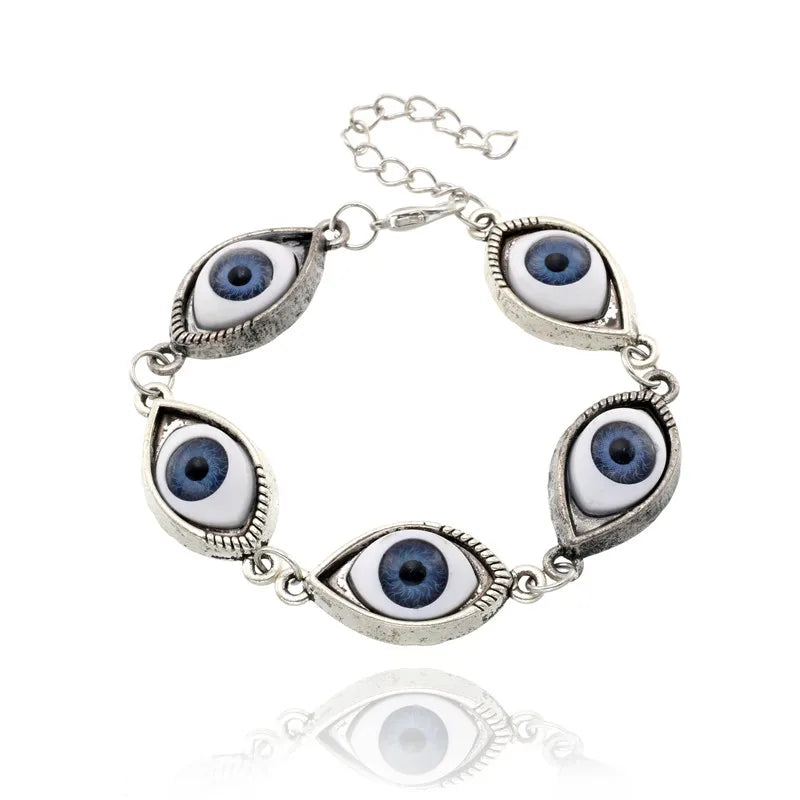 Vintage Gothic Demon Eyes Bracelet Femme Punk Evil Eye Bracelets For Women Metal Jewelry Drop Shipping Pulseras Mujer Moda 2020
