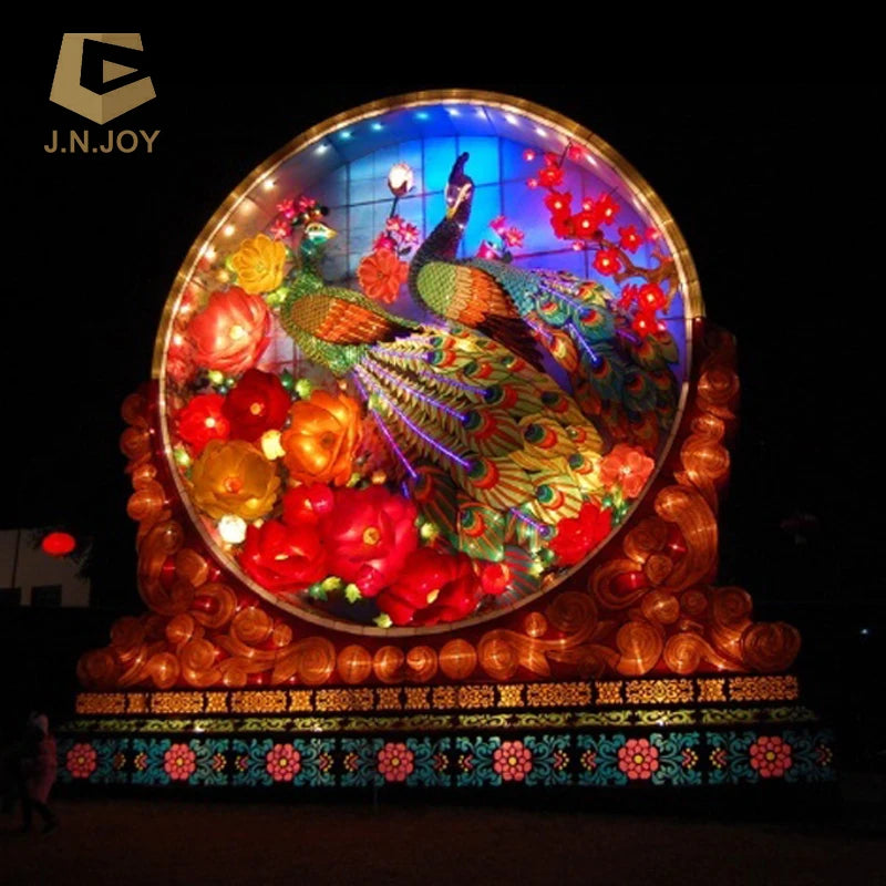 Beautiful Outdoor Waterproof Fabric Chinese Lantern