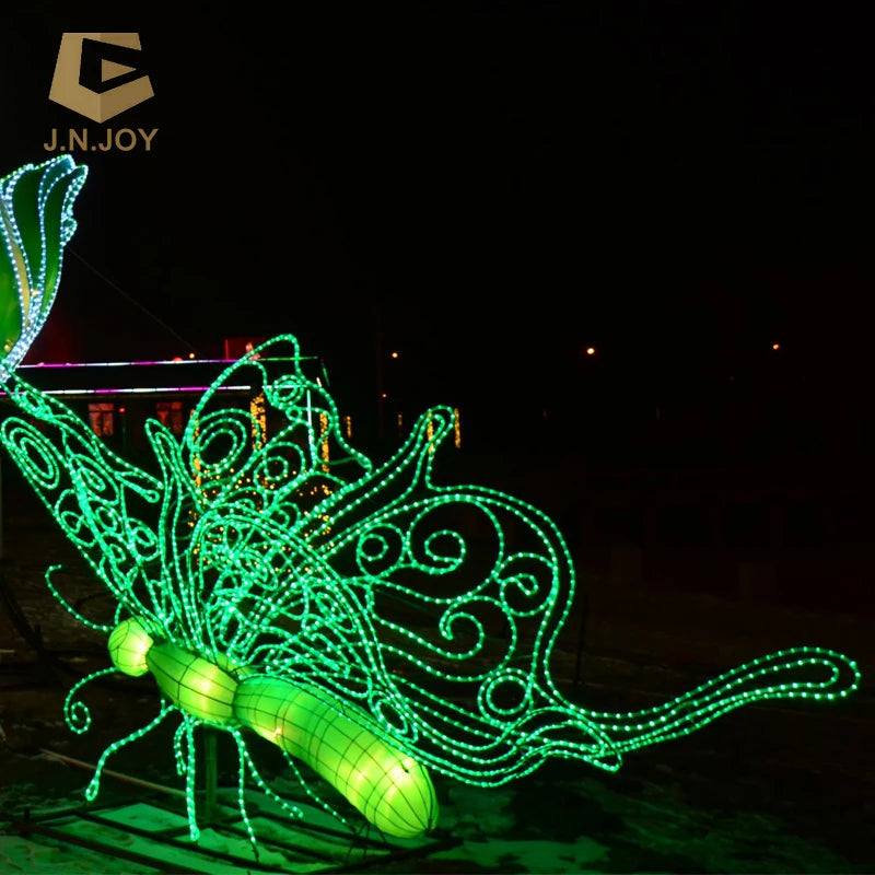 Beautiful Outdoor Waterproof Fabric Chinese Lantern