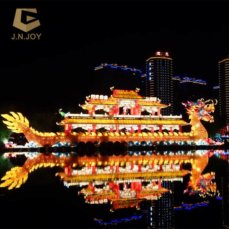 Beautiful Outdoor Waterproof Fabric Chinese Lantern