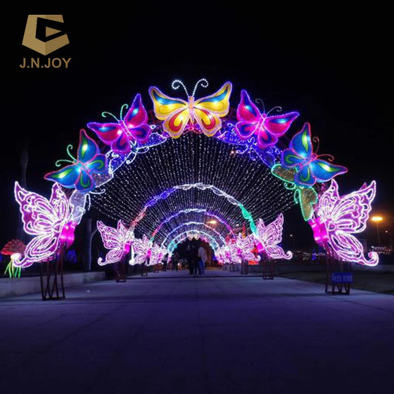 Beautiful Outdoor Waterproof Fabric Chinese Lantern