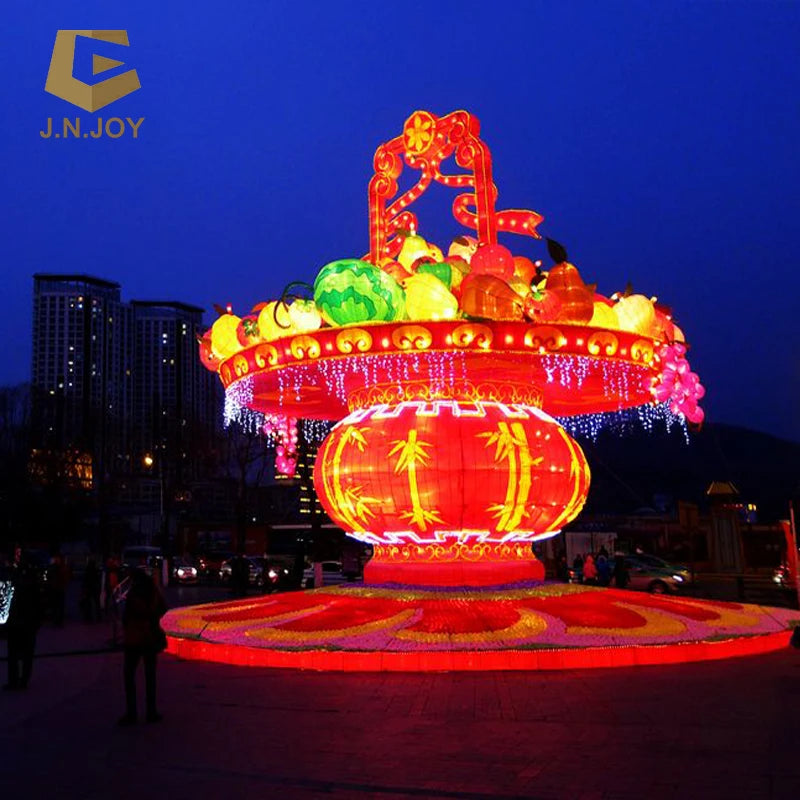 Beautiful Outdoor Waterproof Fabric Chinese Lantern