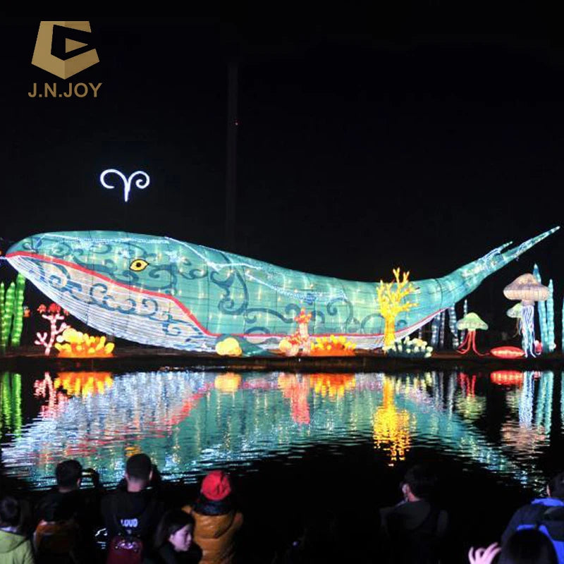 Beautiful Outdoor Waterproof Fabric Chinese Lantern