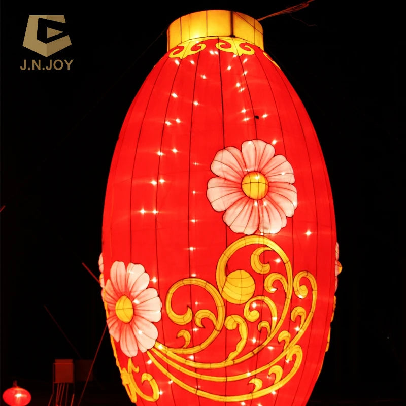 Beautiful Outdoor Waterproof Fabric Chinese Lantern