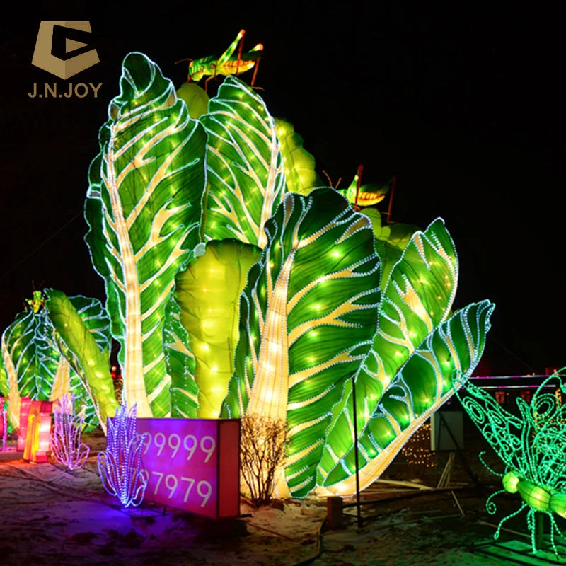 Beautiful Outdoor Waterproof Fabric Chinese Lantern