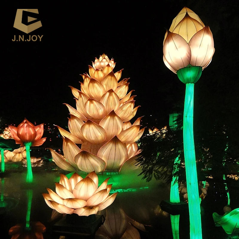 Beautiful Outdoor Waterproof Fabric Chinese Lantern