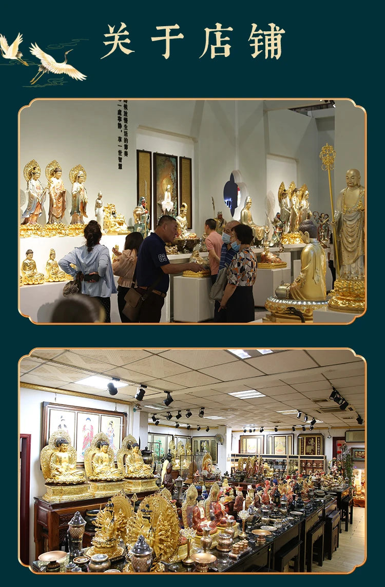 Asia GOOD high grade gilding copper Amitabha Sakyamuni Buddha statue HOME Patron saint bless safe health good LUCK protection