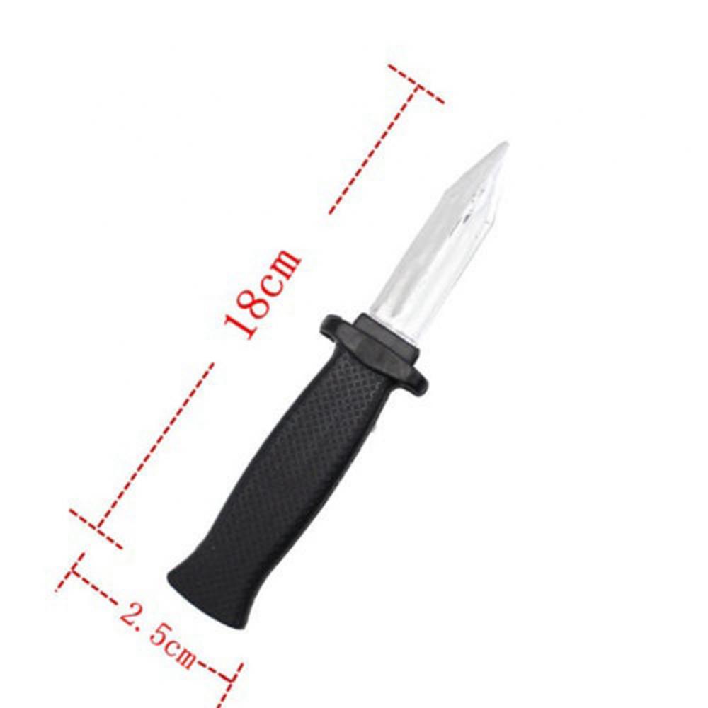 Comedy Magic Plastic Retractable Joke Prank Props Knife Scary Trick Toy Halloween Supplies