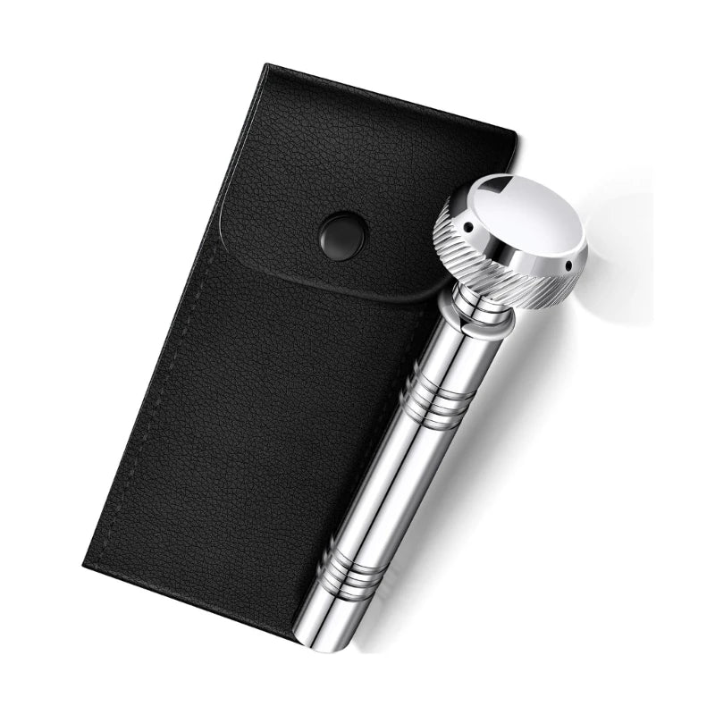 Holy Water Sprinkler, Holy Water Container With Leather Case for Religious Event and Baptisms Blessing Instrument 87HA